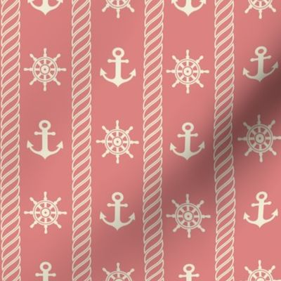 Nautical Print // Pink