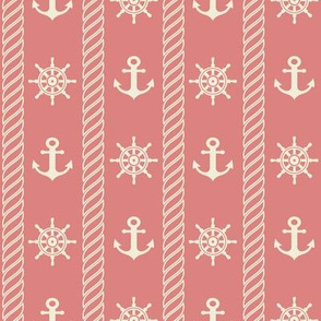 Nautical Print // Pink