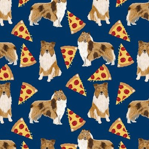 rough collie pizza fabric cute pizza design best dogs and pizza funny fabric cute dog design