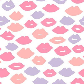 lips // lipstick pastel lips girls lipstick beauty fabric kisses kiss valentines fabric