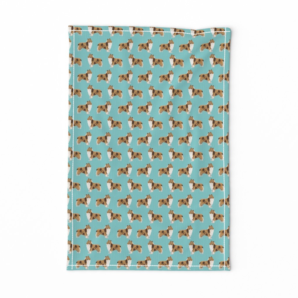 rough collie dog fabric cute rough collie print pattern for sewing quilters cute dog design