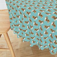 rough collie dog fabric cute rough collie print pattern for sewing quilters cute dog design