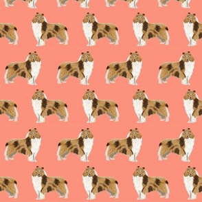 rough collie dog fabric cute rough collie print pattern for sewing quilters cute dog design