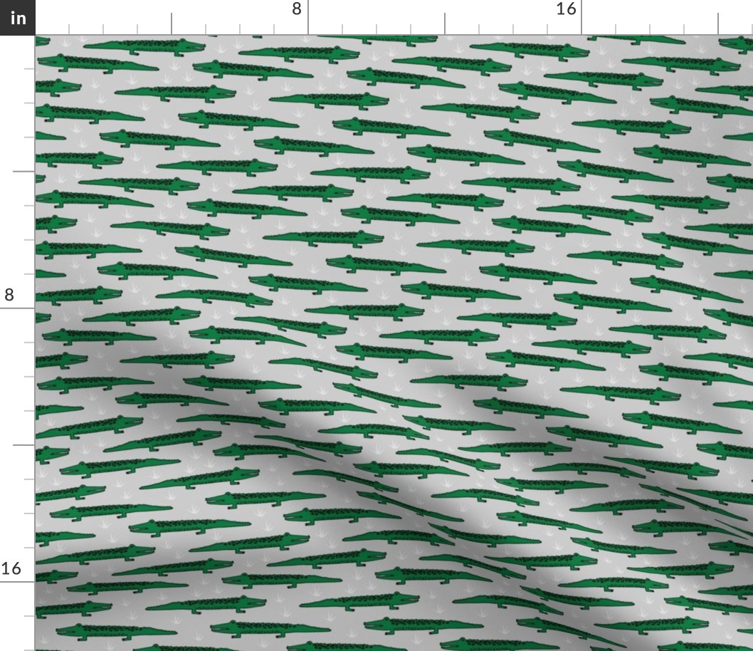 crocodiles // green crocodile fabric cute crocodiles design baby nursery cute design for baby boy nursery