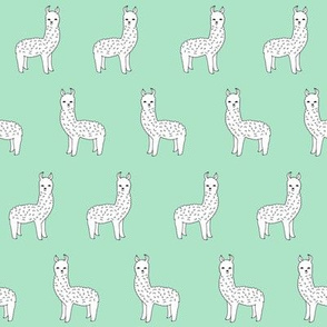 alpaca // mint green alpaca fabric cute llama design best nursery fabrics cute mint and white fabric 