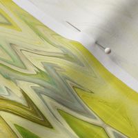 SRD1 - Large - Shards of Light in Yellow and Olive Green