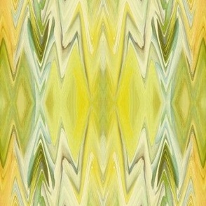 SRD1 - Large - Shards of Light in Yellow and Olive Green