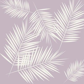 Palm leaves - lavender Palm leaf Palm tree tropical || by sunny afternoon