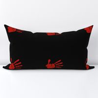 MMIW1a Red Handprint 10 inch