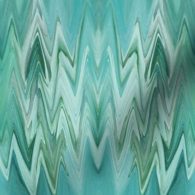 SRD4 - Large -  Shards of Light in Tonal Turquoise