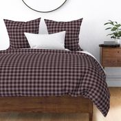 JP5 - Chocolate Lavender, Puce Purplish Brown Buffalo Plaid