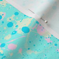 Paint Splatter - Azure