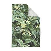 Jungle Floral - Charcoal