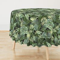 Jungle Floral - Charcoal