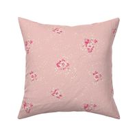 Subtle Ditsy Floral - Baby Pink