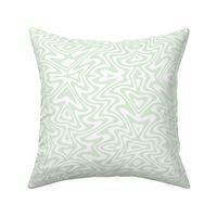 butterfly swirl in pale green and white