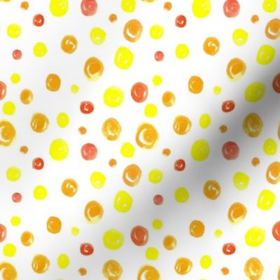 Orange and Yellow Dots