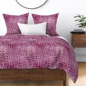 Large -  Pop Tab Jangle in Maroon and Lilac