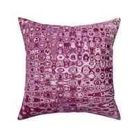 Large -  Pop Tab Jangle in Maroon and Lilac