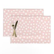 blush dots baby nursery design 