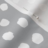 dots fabric white grey dots nursery baby nursery design