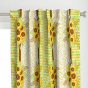 TeaTowel-Sunflowers 2