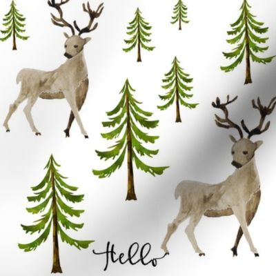 Hello Deer - Hello Writing