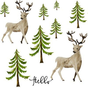 Hello Deer - Hello Writing