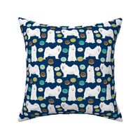 samoyed dog fabric samoyeds dog design blue dogs fabric dog design 