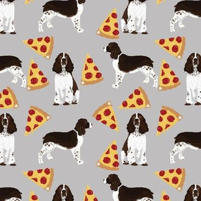 english springer spaniel pizza fabric dog pizza fabrics english springer spaniels dog design
