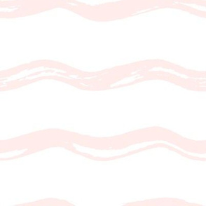 Pastel Pink Wavy Lines