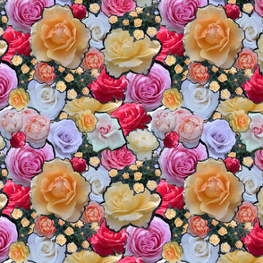 Rose collage
