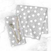 snowballs-polka dots-gray