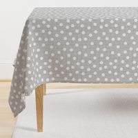 snowballs-polka dots-gray