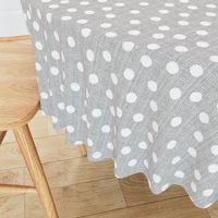 snowballs-polka dots-gray