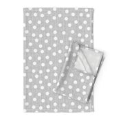 snowballs-polka dots-gray