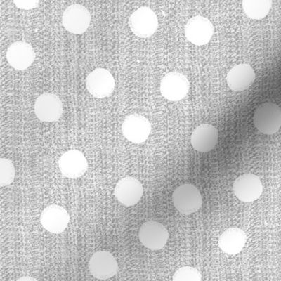 snowballs-polka dots-gray