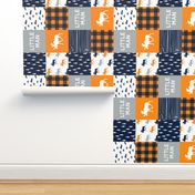 little man patchwork quilt top (90) || the great outdoors collection