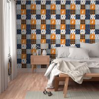 little man patchwork quilt top (90) || the great outdoors collection