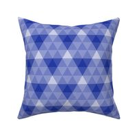 triangle gingham in morning blue