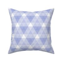triangle gingham in lavender