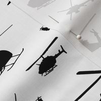 Helicopter Silhouettes // Small