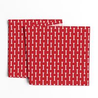 fire red dog bone fabric dogs pet dog design coordinating fabric