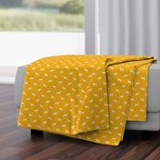 golden  greyhound dog silhouette fabric