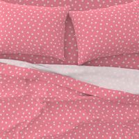 flamingo pink paw print fabric, pet fabric, dog fabric, cat fabric