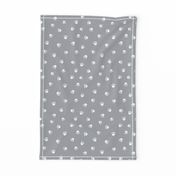 quarry grey paw print fabric, pet fabric, dog fabric, cat fabric