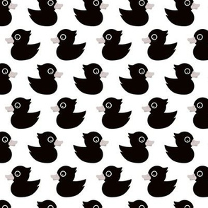 Cute little rubber duck adorable black baby and kids print gender neutral