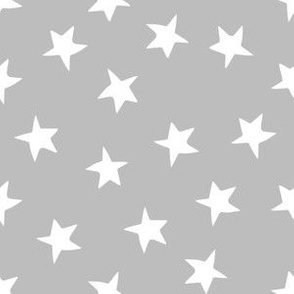 stars // grey and white fabric star fabric andrea lauren fabrics star grey