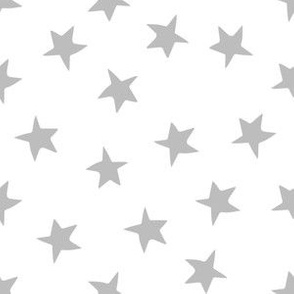 stars // grey and white nursery baby star fabric baby nursery design andrea lauren fabric