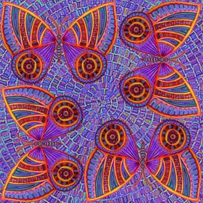 Purple Butterfly Tiger